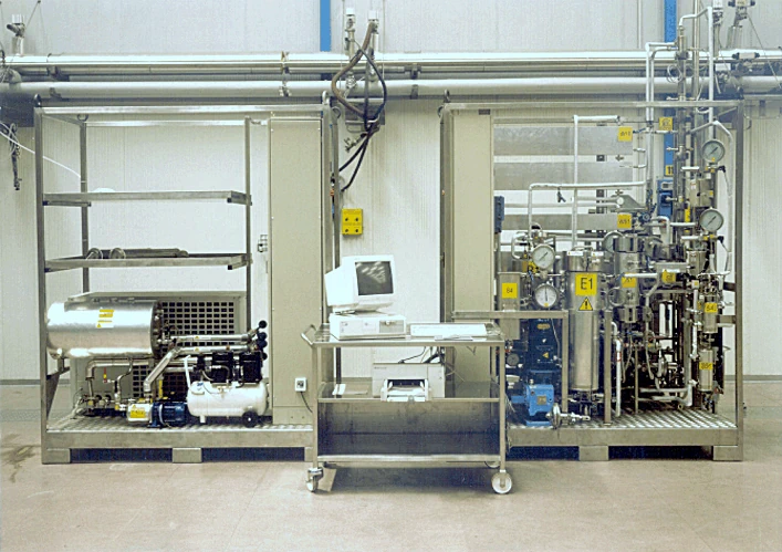 processus d'extraction au CO2 supercritique